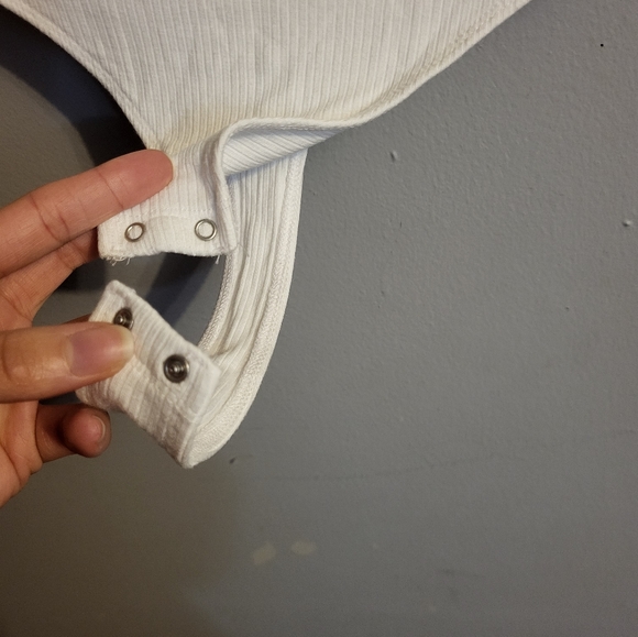 Garage white bodysuit / Bodysuit blanc Garage - Picture 7 of 10